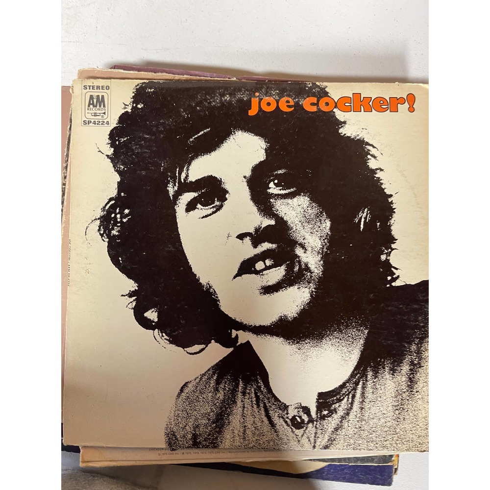 Vinyl Record joe Cocker lp vintage